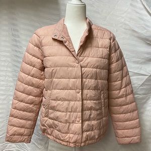 Women's a new day pink light weight puffer jacket